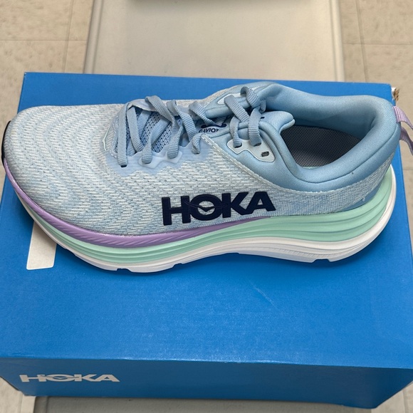 Hoka Gaviota 5 Women's Sky Blue (ABSO)Athletic Shoes - Picture 6 of 11